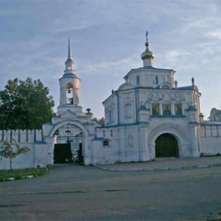 Церковь. Симеоно-Аннинская надвратная церковь (1856)
